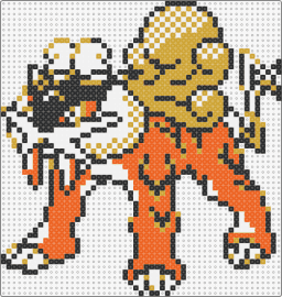 Shiny Raikou - PKMN Crystal - raikou,pokemon,character,gaming,orange