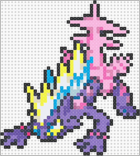 GMAX Toxtricity - PKMN Sw/Sh Menu Sprite - pink,purple,blue,toxtricity,electric,pokemon
