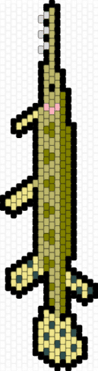 Longnose Gar - beige, fish, gar, garfish, gold, long, longnosegar, yellow
