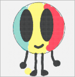 Snow Cone :D - smiley,character,cute,green,yellow,red
