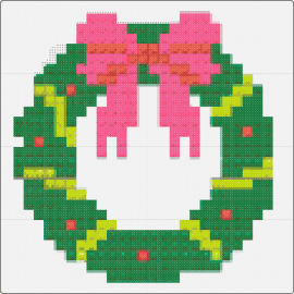guirlanda natal - wreath,bow,festive,christmas,holiday,garland,green,pink