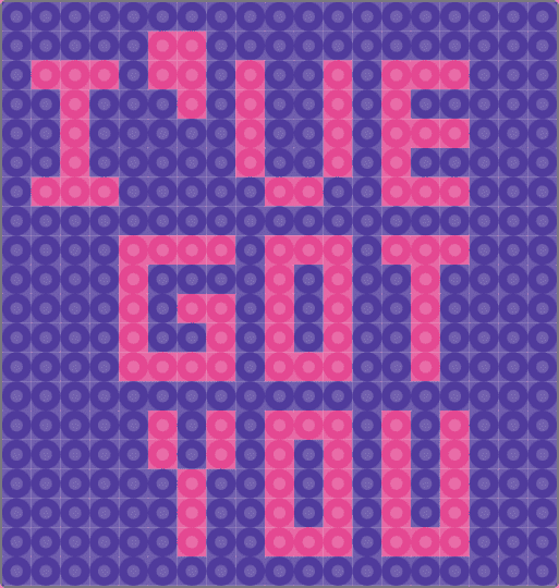 I've Got You - purple
