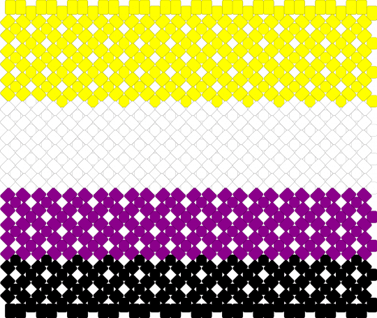 Huge enby Xbase - yellow,pink,pride,enby,nonbinary