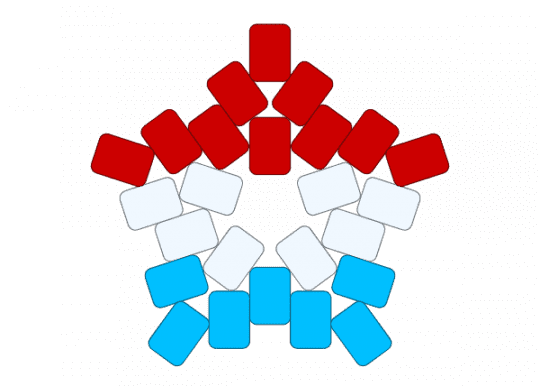 popiscle star - cotdpoolparty, food, light blue, popsicle, red, space, star, summer