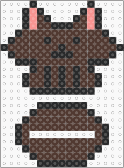 Brown cat Standee - brown, brown cat, cat, figure, kitty, stand, standee