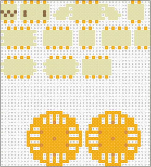 pompompurin sandwich? - orange, yellow
