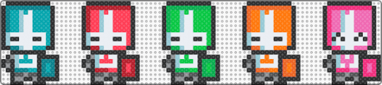 these remix - castle crashers, colorful, orange, red