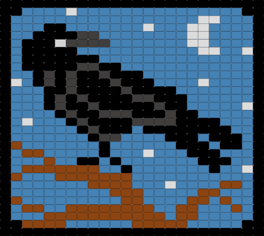 Raven - blue, crow, night, raven