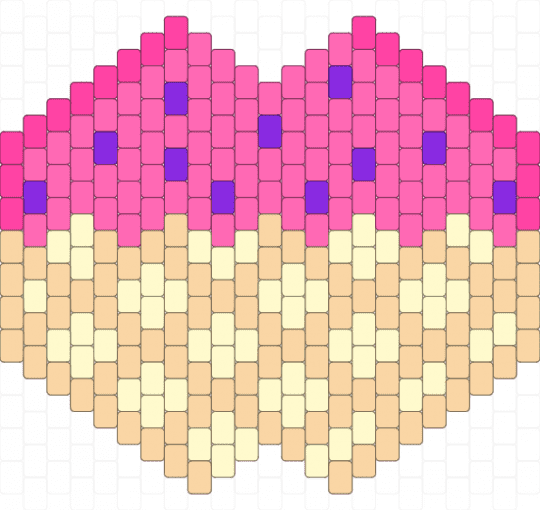 icecream mask - beige, colorful, food dessert, mask, pink