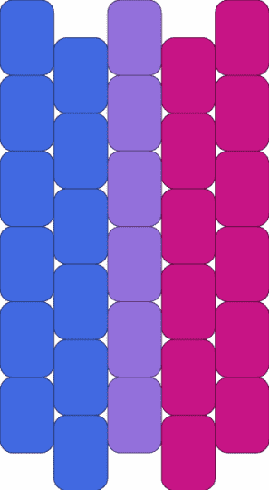 Bi flag - blue,pink