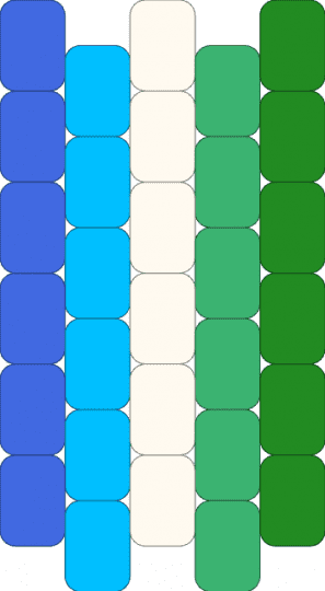 Gay men's flag - green