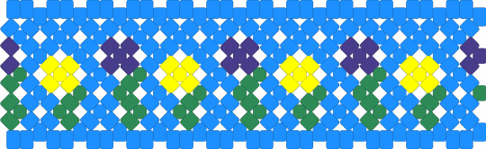 Purple and yellow flowers (purple and yellow are gender non confirming colors) - light blue