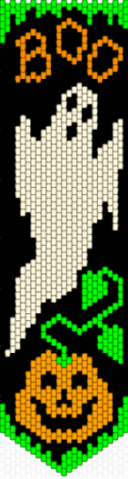 BT Ghost Banner WIP - green,orange
