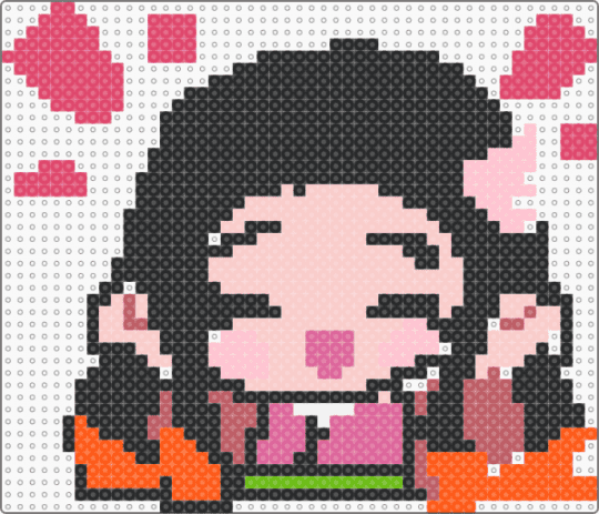 Nezuko - black,red,beige