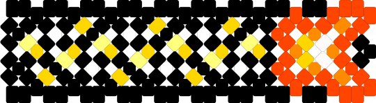 Morpho Knight Butterfly Cuff - black, cuff, gaming, kirby, morpho knight, red, x base, yellow