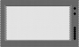 TV - tv,television,screen,monitor,microwave,gray,white