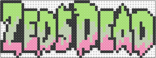 Zeds Dead Name Logo - green