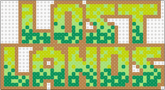 Green Lost Lands - tan,green