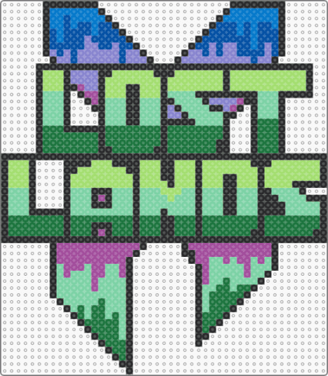 Excision Lost Lands - green,teal