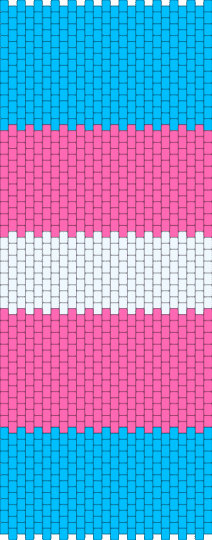 Trans flag!! - light blue, pink