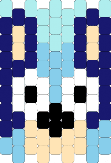 Bluey - purple,light blue