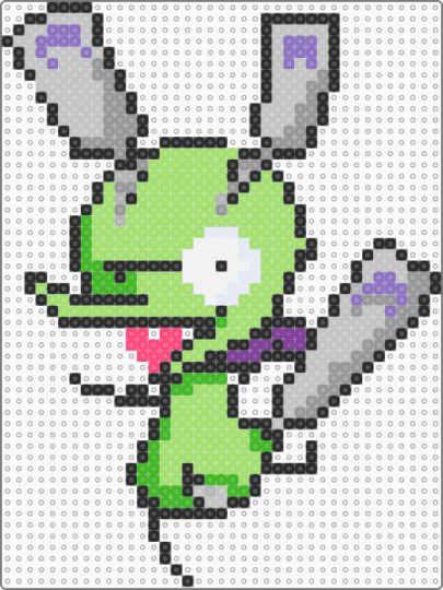 Chuck - green,beige,paswg,chuck,new panty and stocking with ga,mascot,character,animal