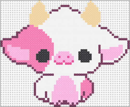 Strawberry cow - pink