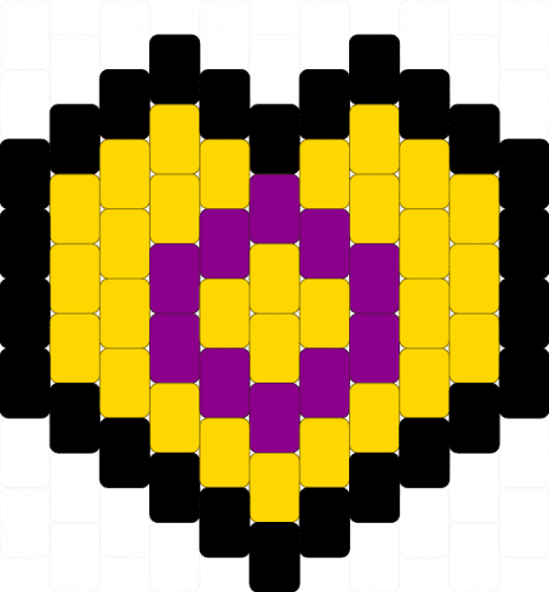 intersex heart - intersex, intersex pride, lgbtq, pride, yellow