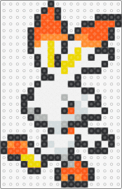 Basic Scorbunny - scorbunny,pokemon,character,gaming,white,orange