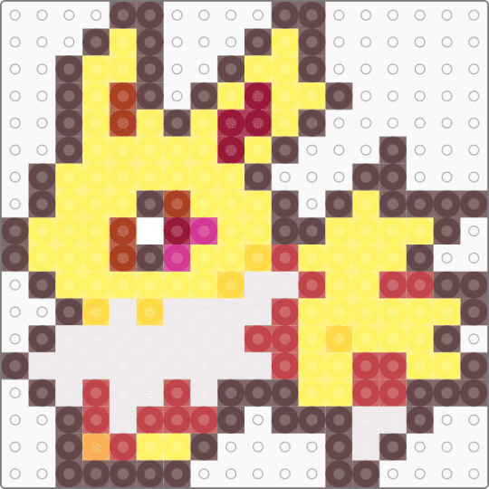 jolteon - brown, yellow