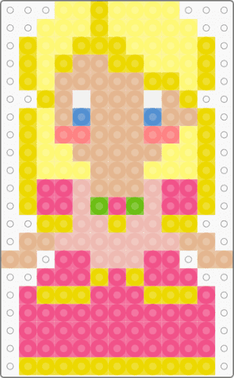 Genevieve - beige, pink, yellow