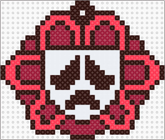Gangle Charm - brown,red