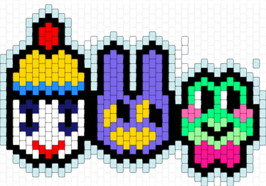Ribbit jax and kauthmo tadc - light blue,yellow,blue