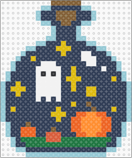 Halloween Potion - light blue, purple
