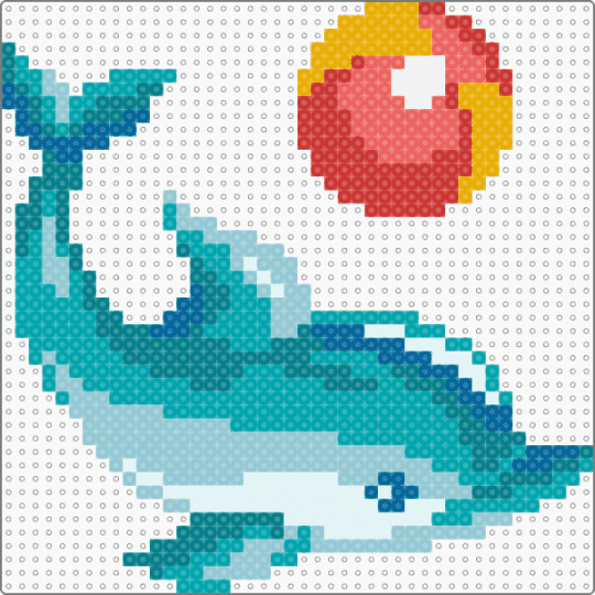 Playful Dolphin 🐬 - cotddolphins, light blue, teal