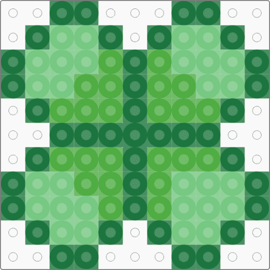 Clover - clover, green, leaf, lucky, nature, teal, tiny