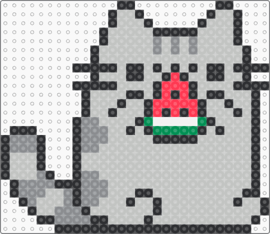 🍉  Pusheen 🍉 - beige, cotdcats