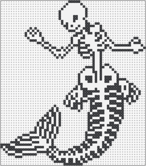 Bones to Scales - black, cotdevolution, white