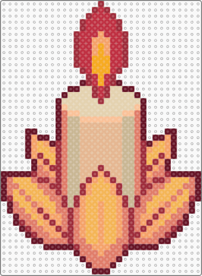 Fall Candle - cotdcandles, orange