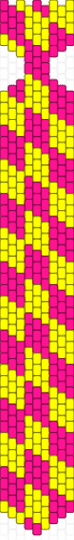 Pink lemonade tie - pink,yellow