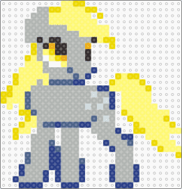 derpy - derpy,mlp,my little pony,gray,yellow