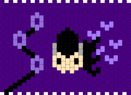 Genya kny cuff (30_15) - demon slayer, genya, kny, purple