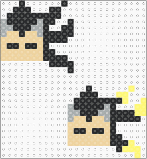 Genya charms - beige, charms, demon slayer, genya, kny