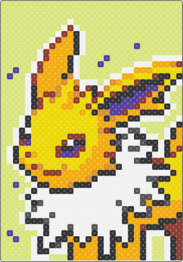 Jolteon - orange,yellow
