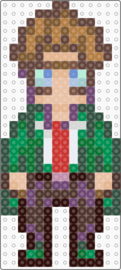 Harvey, for ali3nskulls - brown, gray, green, tan