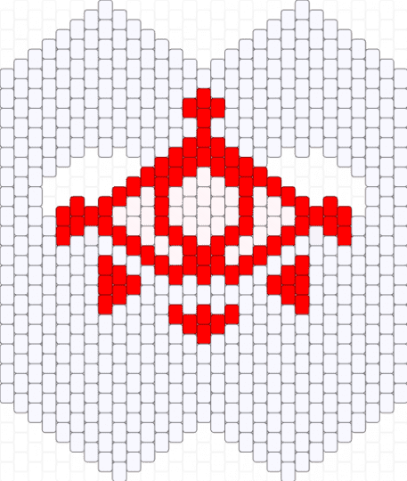 yiga mask - eye, loz, mask, white, yiga, yiga clan, zelda