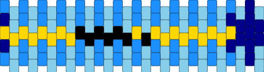 Fronting Bracelet - Storm - light blue
