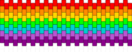 rainbow cuff multistitch - vertical,stripes,rainbow,cuff,colorful,simple