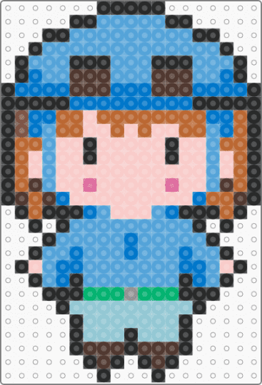 Nausicaa - beige,tan,blue,light blue