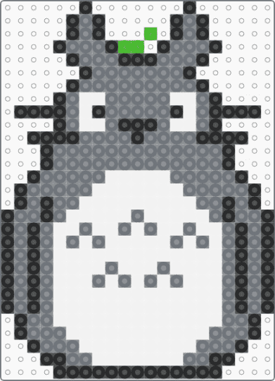 Totoro - gray,white